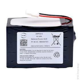 Pack(s) Batterie médicale rechargeable Welch Allyn Spot420 6V 4Ah molex|Enix energies-NXGAMP0014