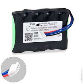 Pack(s) Batterie médicale rechargeable SAP AGILIA de Fresen 6V 2500mAh JST|Enix energies-NXGMGH00460