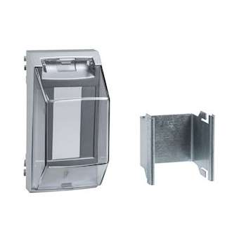 OptiLine 45 - support pour disjoncteur - capacité: 2 modules de 18 mm|Schneider Electric-SCHISM10957