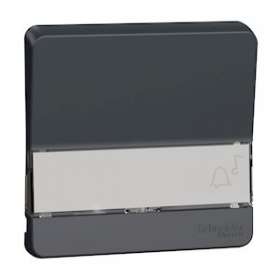 Mureva Styl - Enjoliveur porte étiquette lumineux - IP55 - IK08 - gris|Schneider Electric-SCHMUR34203