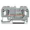 Borne de passage 2C / 4 mm² / CFMC / Gris|Wago contact-WAG281-901