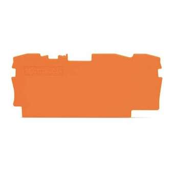 TOPJOB'S Plaque d'extrémité et intermédiaire 3C / Orange|Wago contact-WAG2004-1392