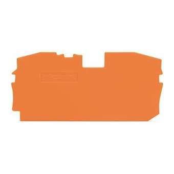 TOPJOB'S Plaque d'extrémité et intermédiaire 2C / Orange|Wago contact-WAG2016-1292