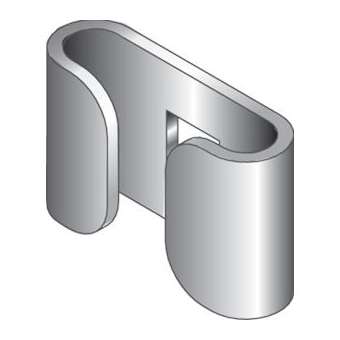 Agrafe AKT, éclissage sans boulons pour chemin de câbles fil, ZM|Niedax France-NDX553138