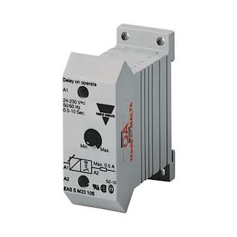 Tempo minia-temporisé mise sous tension-2 fils-0,1 à 1min-Vis-24-230 Vca/cc|Carlo gavazzi-CGPEBSSM231M