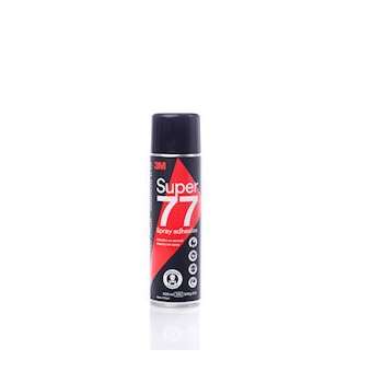 Colle aérosol multi-usage 3M 77, Transparent, 500 mL|3M france-TRM14180