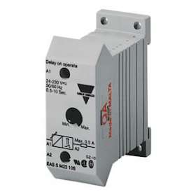 Tempo minia-retardé mise sous tension-2 fils-0,1 à 1min-Vis-24-230 Vca/cc|Carlo gavazzi-CGPEASSM231M