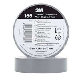 Temflex 155 Ruban d'isolation électrique 20m x 19mm V/J|3M france-TRM59555N