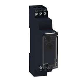 Harmony Time RE17 - relais tempo bifonction - 1OF - 24Vcc 24 à 240Vca|Schneider Electric-SCHRE17RAMU