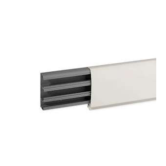 Plinthe TBN 81,5x22,5 3 compartiments blanche|Iboco-IBOB09650