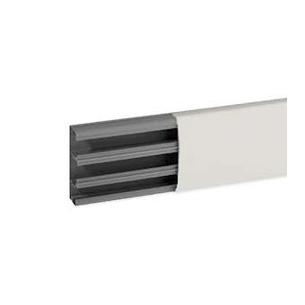 Chambranle TCN 68,5x22,5 3 compartiments blanc|Iboco-IBOB09651