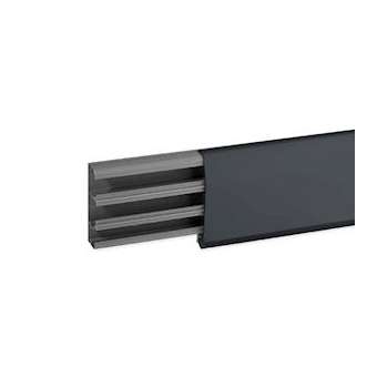 Plinthe TBN 81,5x22,5 3 compartiments anthracite|Iboco-IBOB09699