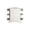 Angle intérieur variable de 70 à 120° pour TBA 127x28 blanc|Iboco-IBOB04017