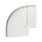 Angle plat pour TBA 127x28 blanc|Iboco-IBOB04066
