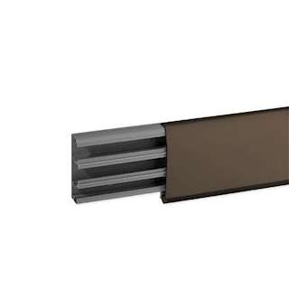 Plinthe TBN 81,5x22,5 3 compartiments brune|Iboco-IBOB09690