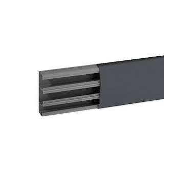 Chambranle TCN 68,5x22,5 3 compartiments anthracite|Iboco-IBOB09698