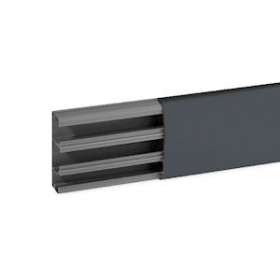 Chambranle TCN 68,5x22,5 3 compartiments anthracite|Iboco-IBOB09698