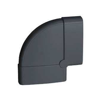 Angle plat pour TBA 127x28 anthracite|Iboco-IBOB04068