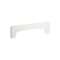 Embout de passage de mur pour TBA 127x28 blanc|Iboco-IBOB04059
