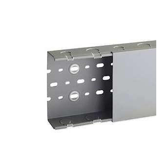 Goulotte d'ascenseur TPD 125x50 1 compartiment gris|Iboco-IBOB08205