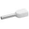 Embout de câblage isolé blanc pour 2 fils de 0,5²x8|Klauke-KKE869-8