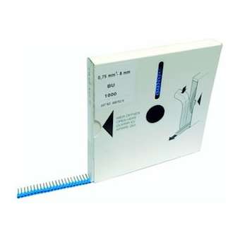 Embouts isolés 0,5² blanc, pour MC25 bande de 1000 pcs|Klauke-KKEMCK969-8
