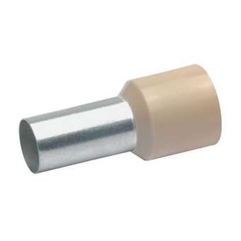 Embout de câblage isolé beige 35mm² - longueur 16mm -selon DIN 46228|Klauke-KKE179-B