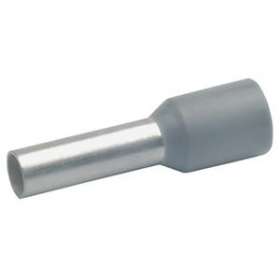 Embout de câblage isolé gris 4mm² - longueur 10mm -selon DIN 46228|Klauke-KKE474-10
