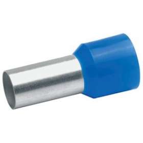 Embout de câblage isolé bleu 16mm² - longueur 12mm -selon DIN 46228|Klauke-KKE477-12