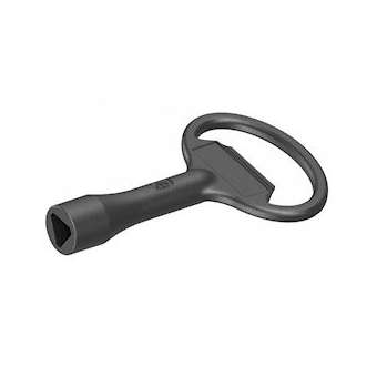 Spacial S3D - clé metallique insert triangle 8mm|Schneider Electric-SCHNSYLT8