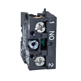 Harmony - bloc de contact à rappel - 1F - montage frontal|Schneider Electric-SCHZB2BE101