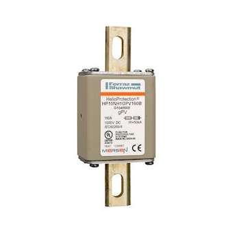 Fusible taille NH1 - gPV - 160A - 1000V|Mersen ( ex ferraz shawmut )-FEZG1048668