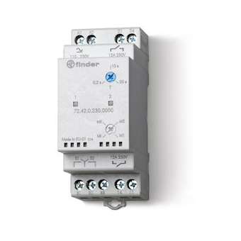 Relais contrôle alternance charges 2NO 12A 24V AC/DC, multifonction|Finder-FID724200240000PAS