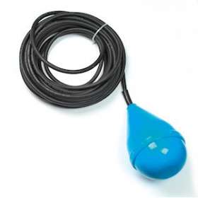 Régulateur niveau flotteur eau usée 1RT 10A, contrepoids, câble H07 RN F 15m|Finder-FID72B100001501