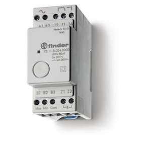 Relais contrôle niveau 1RT 16A 110 à 125V AC, sensibilité fixe 150 K'|Finder-FID721181250000PAS