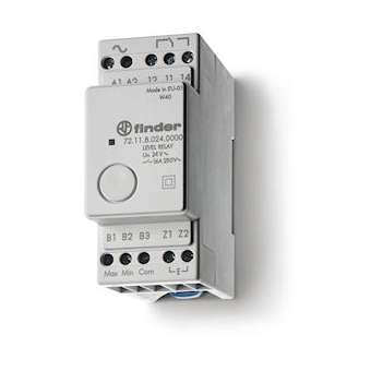 Relais contrôle niveau 1RT 16A 110 à 125V AC, sensibilité fixe 150 K'|Finder-FID721181250000