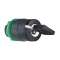 Harmony XB5 - tête bouton tournant à clé 8D1 - D22 - 2 pos fix - retr GD