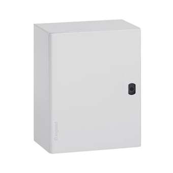 Coffret métal vertical Atlantic métal IP66 IK10 - 500x400x200mm - RAL7035|Legrand-LEG035503