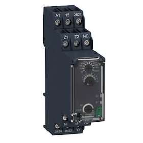 Harmony Time RE22 - relais tempo - 2OF - A Aw - 1s à 300h - 24V à 240VACDC|Schneider Electric-SCHRE22R2AMR