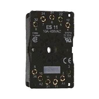 11 Pin Din Rail Base|Crouzet-CRT25622080
