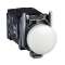 Harmony XB4 - voyant lumineux DEL - D22 - blanc - alim transfo 400V - vis étrie
