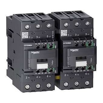 TeSys D - contacteur inverseur - 3P(3NO) - AC3 - 440V 40A - 24Vcc - Everlink|Schneider Electric-SCHLC2D40ABBE