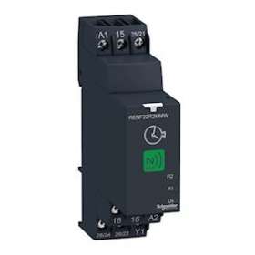 Harmony Time RE22 - relais temporisé - 2OF - paramétrable NFC - 24V à 240VACDC|Schneider Electric-SCHRENF22R2MMW