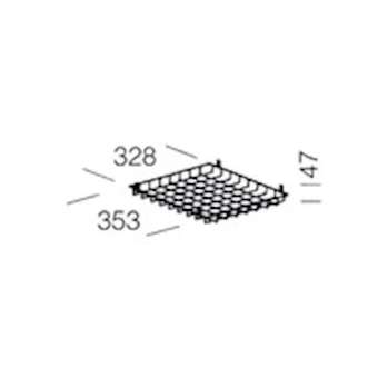 Accessoire 1187 Grille Protection Nikos Blanc|Disano-ZON32151100