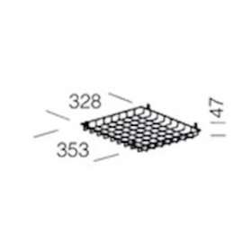 Accessoire 1187 Grille Protection Nikos Blanc|Disano-ZON32151100