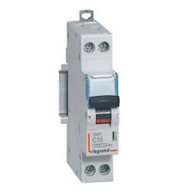 Disjoncteur DNX³ 4500 - vis/vis - U+N 230V~ 10A - 4,5kA - courbe C - 1 module|Legrand-LEG406773