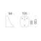 Accessoire 451 Fixation Mur/Plafond GARDEN Argt|Disano-ZON99125100