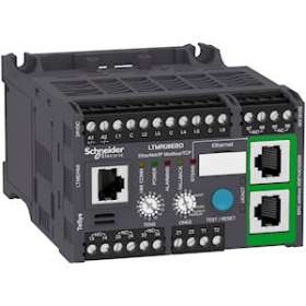 TeSys T contrôleur moteur LTM R, Ethernet, 24 V CC, 0,4...8 A|Schneider Electric-SCHLTMR08EBD