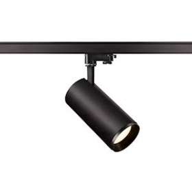 NUMINOS L, spot pr rail 3 allumages, 36DEG, noir, LED, 28W, 4000K, variable|SLV-DC51004283