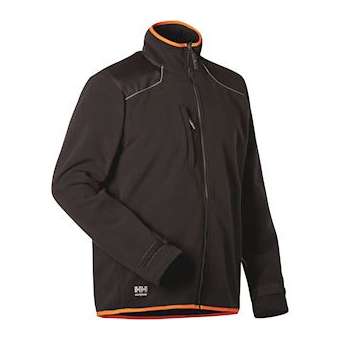 Polaire coupe-vent noire taille S|Bizline-BIZ731090
